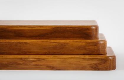 FENSTERBRETT BUCHENHOLZ MASSIVHOLZ FENSTERBANK POLIERT UNBEMALT 85x28x4cm