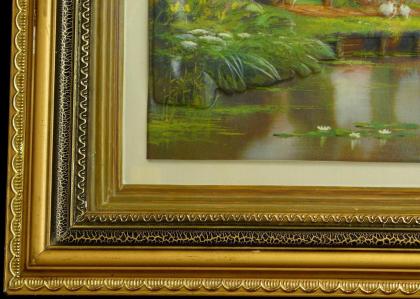 Collage hinter Glas 60x44. B060
