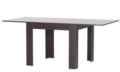 Ausziehtisch Saturn Wenge 90-180x77x90 cm Quadrat-Tisch 90x90 4 Tischfüße Esszim