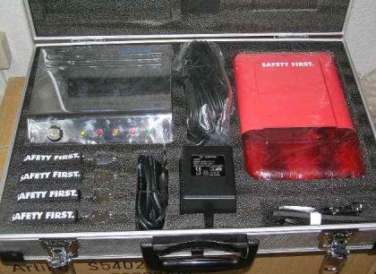 Alarmanlage für Haus, Boot, Caravan, Camping usw