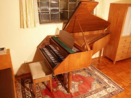 Cembalo von William de Blaise, London