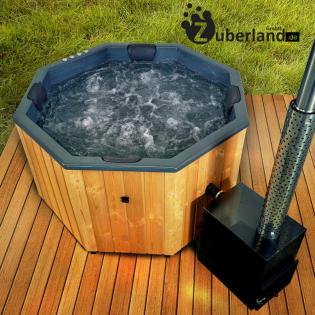 Badezuber achteckig 1, 8×1, 8m für Außenofen Whirlpool