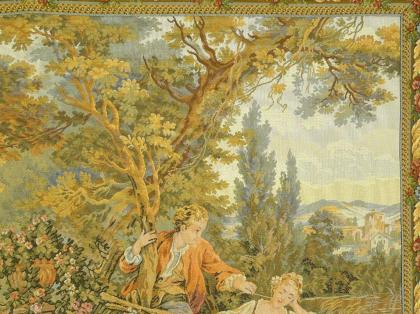 Sammlerteppich Bildteppich 126x96 (G061)
