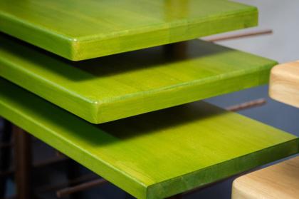 FENSTERBRETT 85x28x4cm EICHENHOLZ MASSIVHOLZ FENSTERBANK POLIERT FARBE WÄHLBAR N