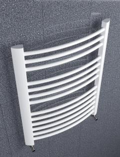 Badheizkörper Kuri mit Anschluß Beidseitig unten 470x480/ 670x1120 mm Heizkörper