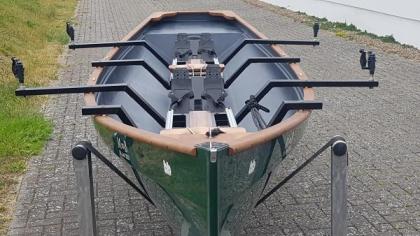 Tradtional Trainer Zweier Ruderboot mit Rollsitz