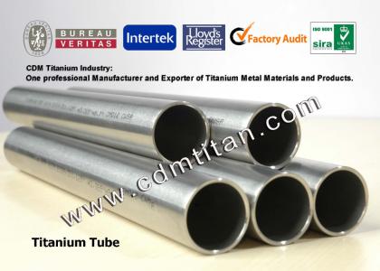Titan Rohr, Titan nahtloses Rohr, Titan Rohrmaterial, Titan Legierung Rohr