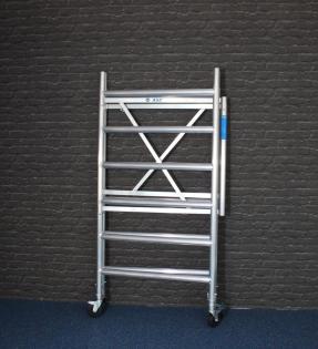 ASC BL 100 Zimmerfahrgerüst, Rollgerüst, Klappgerüst, breiter Rahmen, erweiterba