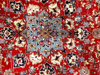 Orientteppich Isfahan exorbitant 310x250 TOP (T061)