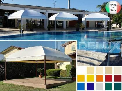 Pavillon Gartenzelt neu Dach personalisiert zertifiziert Pvc 3x4m