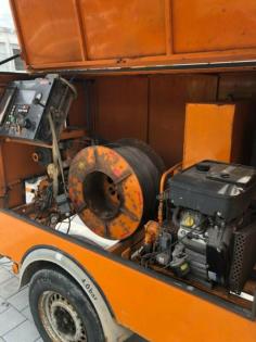 Lancier Winde Hydraulik Kabelziehwinde Kabelwinde Rohrverlegewinde Rückewinde Fo