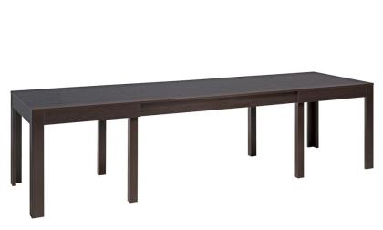 MPS groß praktisch Tisch WENUS 160-30x90x76cm Wenge 4-12 Personen Esstisch auszi