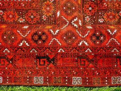 Sammlerteppich Turkestan antik 270x162 (T104)