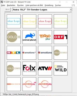 TV-ZAP-Liste V. 2.0