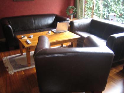 Leder Polstergarnitur 3-2-1 Pull Up Leder