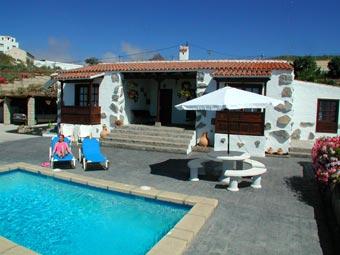 Finca La Cuadra - Teneriffa Süd.- Arona mit Pool für 6 Personen