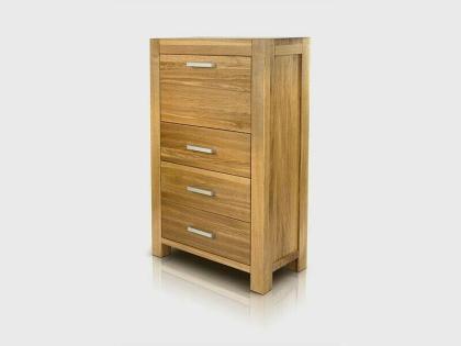 FUN BARSCHRANK MASSIVHOLZMÖBEL EICHENHOLZ EICHE 65x45x120cm