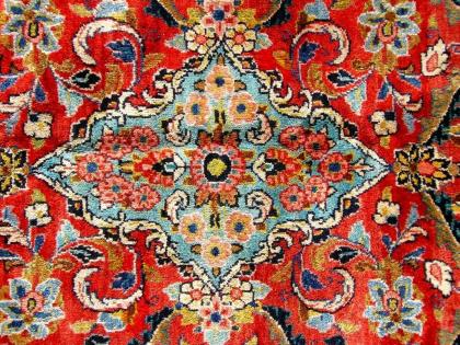 Orientteppich Ziegler-Mahal 322x234 antik (T082)