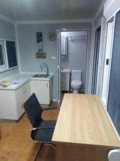 Zuhause dekoriert / Bürocontainer zum Verkauf