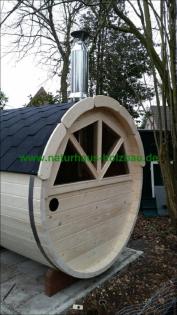 Fasssauna, Saunafass, Fass Sauna, Gartensauna, Außensauna, Saunapod