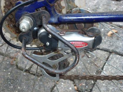 (34) 21 Gang 26 Zoll RAGAZZI Gabel gefedert gefedert vor mit Scheibenbremse