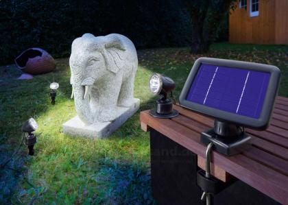 Solarbeleuchtung für den Garten