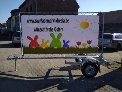 Werbeanhänger PROMOTION©