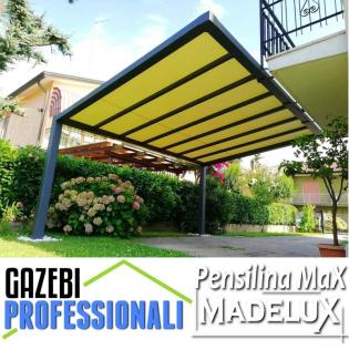 Pavillon 5x5 Terrassendach Restaurant personalisierte Farbe Pvc Café Pergola
