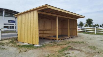 Mobile Weidehütte Wetterschutz gegen Schnee, Wind, Regen ab 1.799, -€