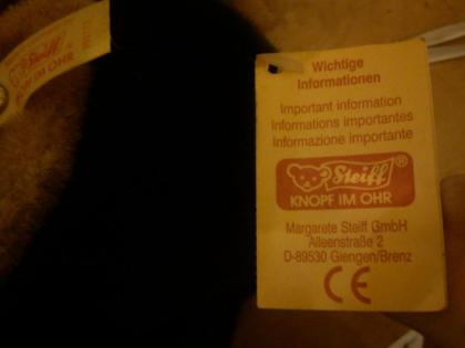 Steiff Hahn Chloraldurat Sonderanfertigung