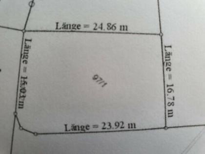 Baugrundstück, voll erschlossen für den Neubau eines Einfamilienhauses