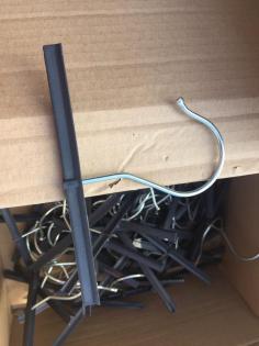 Kieste kurze Kleiderbügel , für Muster