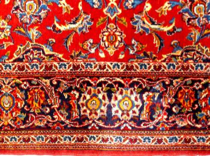 Sammlerteppich Keschan 203x136 alt (T016)