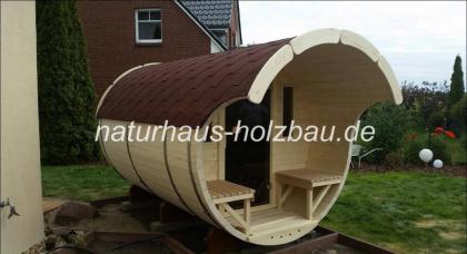 Fasssauna, Saunafass, Gartensauna, Aussensauna, Saunahäuser, Saunakota, Saunaton