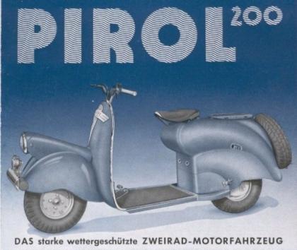 Motorroller PIROL (Fa. Schweppe) gesucht