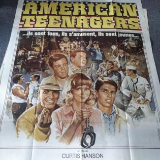 Schweizer Großplakat American Teenager Tom Cruise 1983
