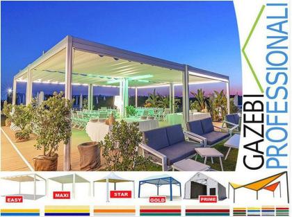 Pergola 3x4 Pavillon Zelt Restaurant personalisierte Farbe Stahl Pvc Café Garten