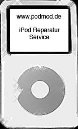 Reparatur aller iPods Classic, Video, Nano, Mini, Photo, U2, Shuffle
