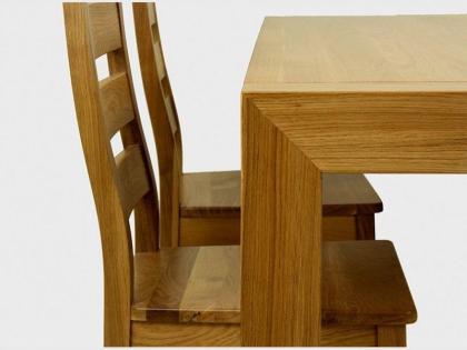 NIKO EICHENTISCH ESSTISCH LACKIERT TISCHBEINE MASSIVHOLZ HOLZ 180x90x78cm EICHEN