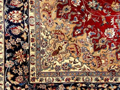 Orientteppich Isfahan exorbitant 310x250 TOP (T061)