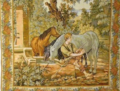 Sammlerteppich Bildteppich 185x128 (G019)