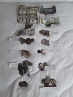 Verschiedene Münzen