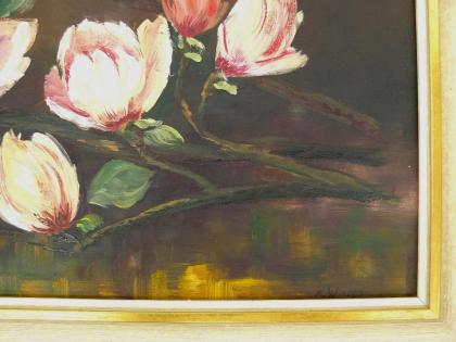 Gemälde Rudolf Winter Magnolien. B062