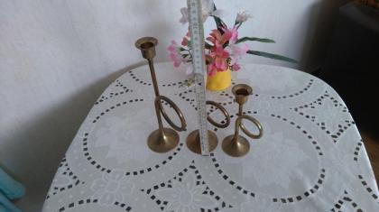 Messingkerzenhalter !