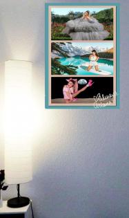 Ariana Grande: Signiertes Wandbild. Wanddeko. Kunstwerk. USA-Import. Souvenir.