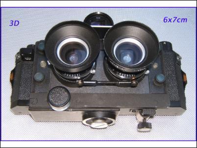 3D Medium Format 6x7 Panoramakamera