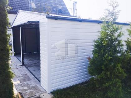 Blechgarage 7x6m  Stahlgarage Doppelgarage Garagen direkt vom Hersteller GP196 
