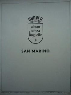 Lindner Vordruckalbum San Marino 1963 - 1983 min. 95 % komplett 99.- Euro