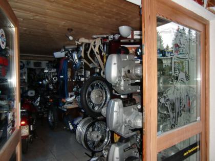 Stützlager (Ein Paar) Gabel oben für Alukappe, BMW R50/5 - R100RS bis 1978