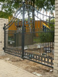# ZAUN - Muster Nr 2 aus Metall - von BLASK ® aus Polen #